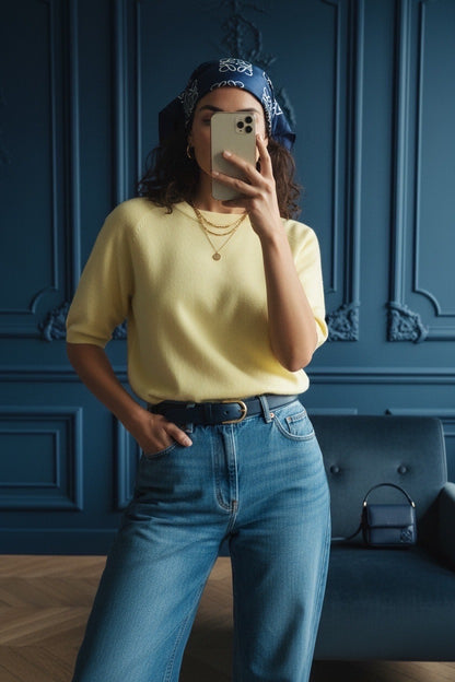 Pull Col Rond Éléonore