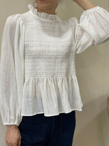 Blouse Smockée Coton