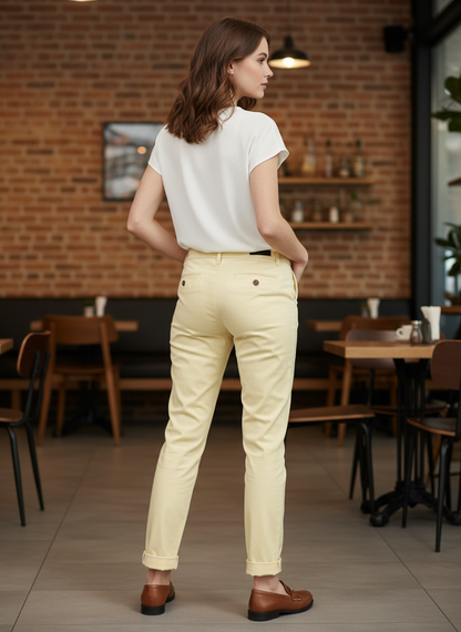 Pantalon Chino Femme