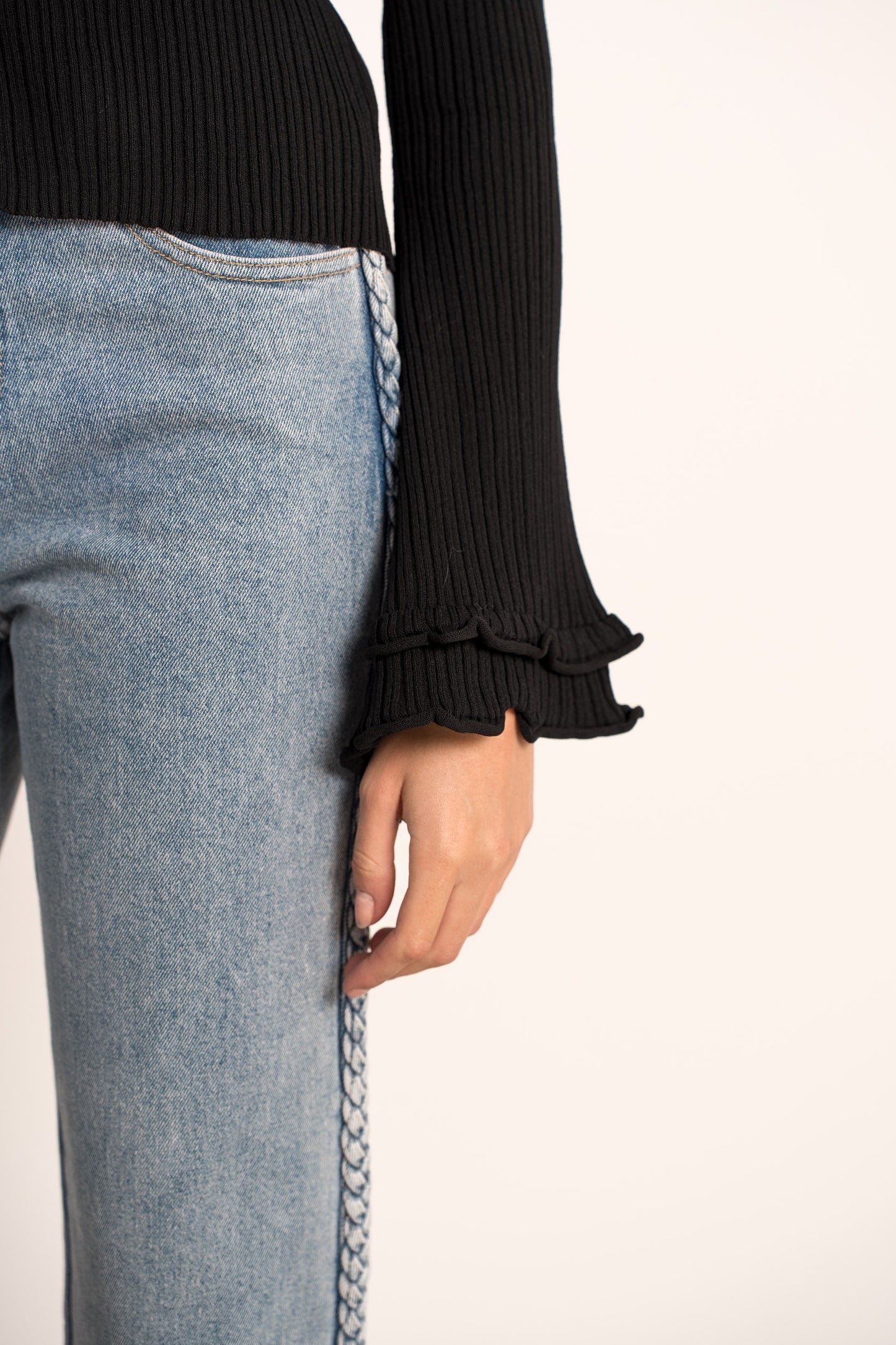 Gilet Noir Chic