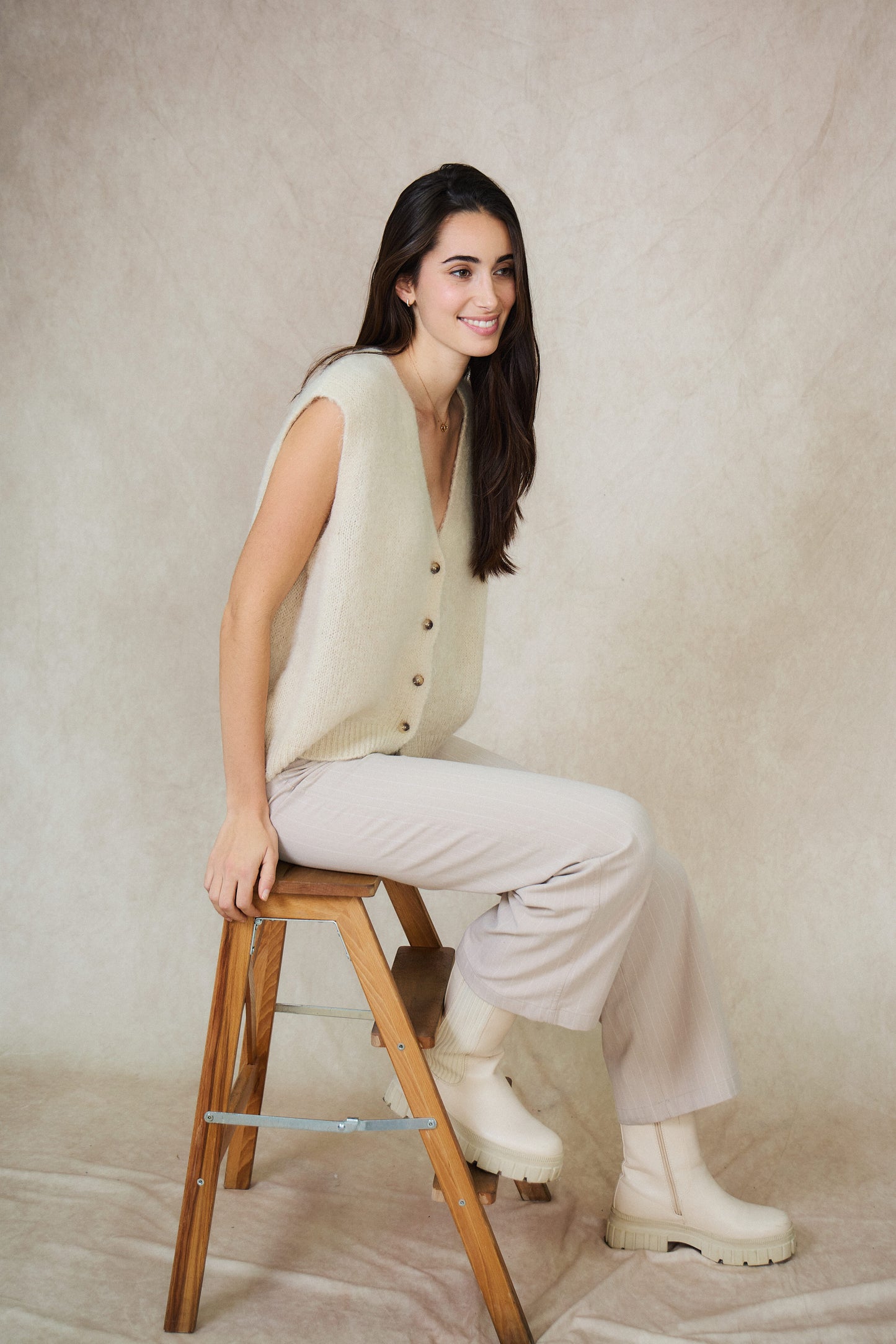 Gilet sans Manches Intemporel