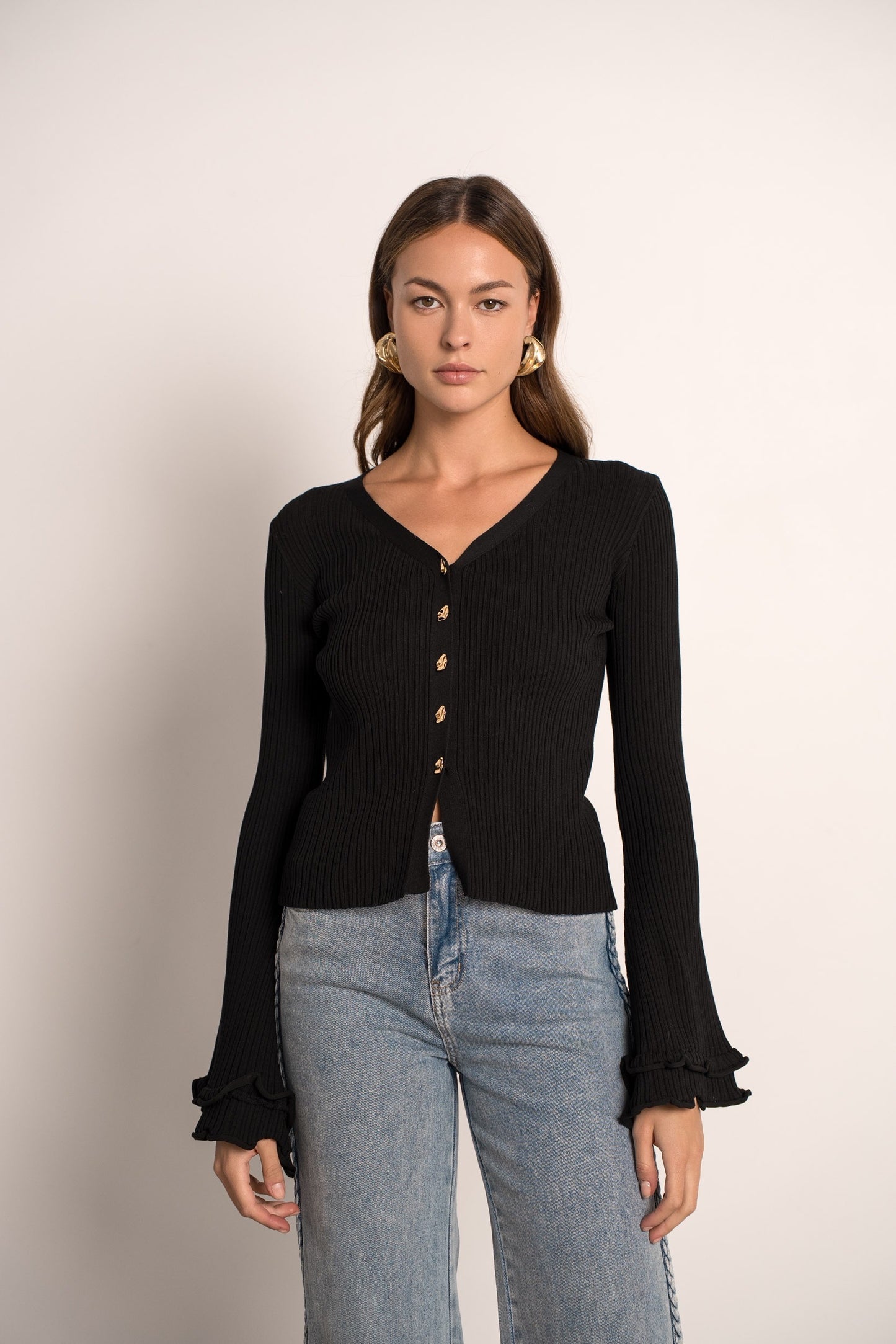 Gilet Noir Chic