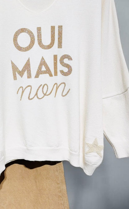 Pull Oui mais Non