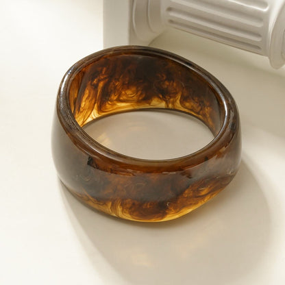 Bracelet Jonc Ambré