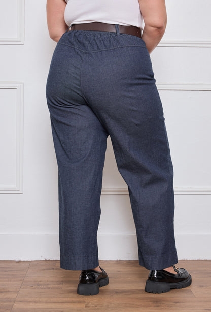 Pantalon Poches Plaquées - TU du 44 au 50