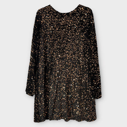 Robe Sequins Noeud