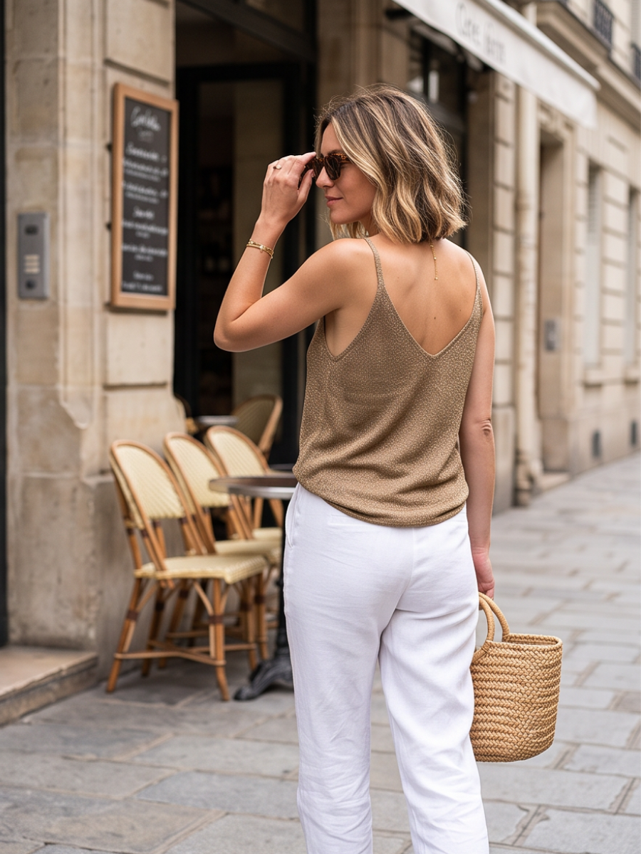 Débardeur Mona - Brillant Lurex