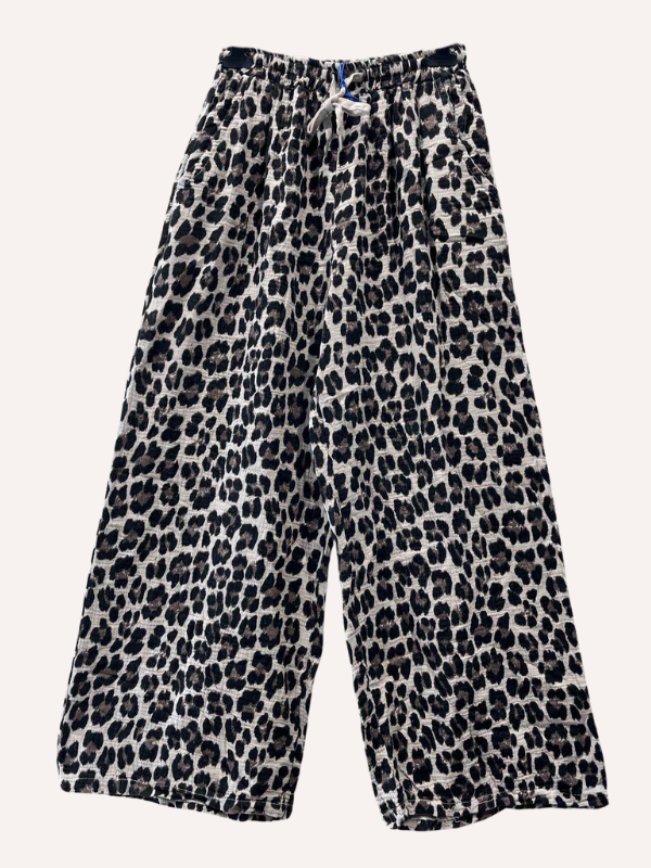 Pantalon Léopard Gaze de Coton