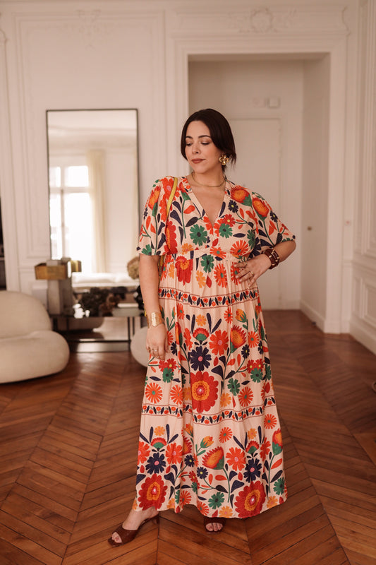 Robe Longue Colorée du 42 au 46