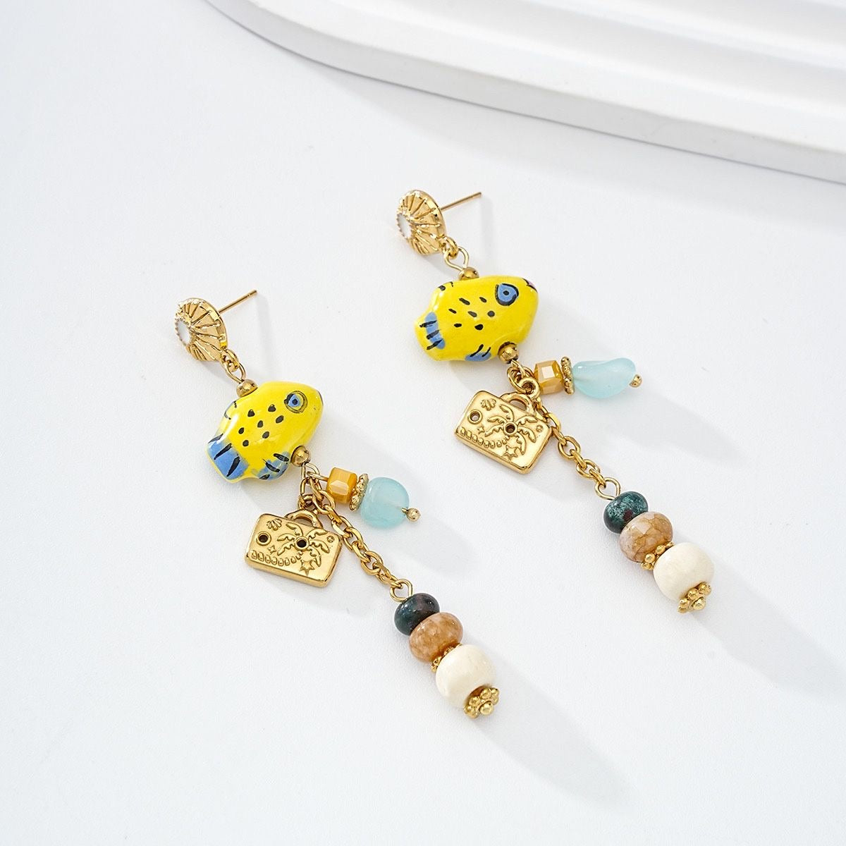 Boucles Poisson Coloré