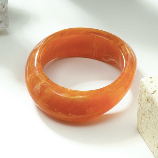 Bracelet Jonc Large Marbré