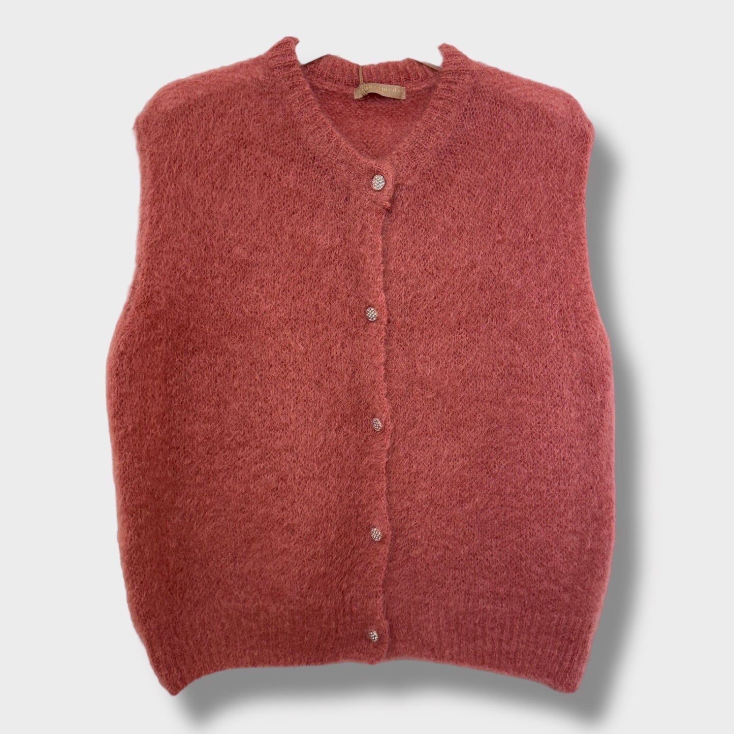 Gilet sans Manches 80% Mohair