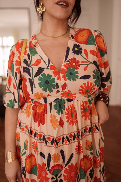 Robe Longue Colorée du 42 au 46