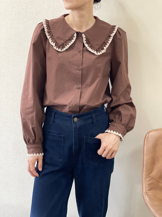 Chemise Col Oversize