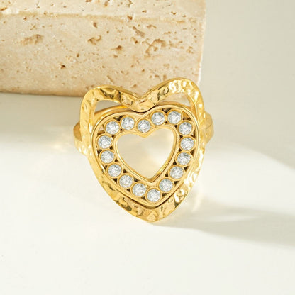 Bague Statement Cœur