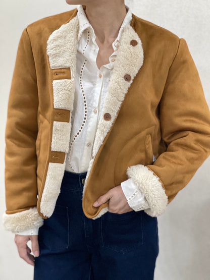Veste Réversible effet Mouton