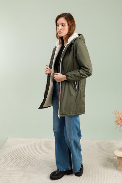 Imperméable Fourré Sherpa Long
