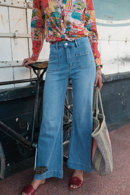 Jean Wide Leg Léger
