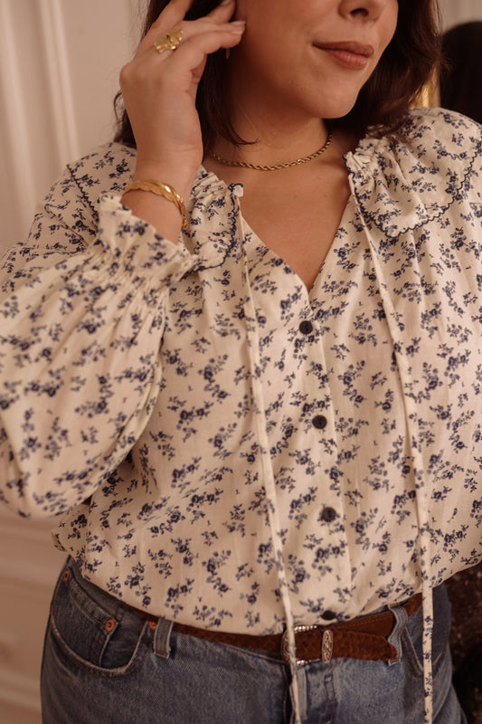 Chemise Fleurs Délicates du 42 au 46