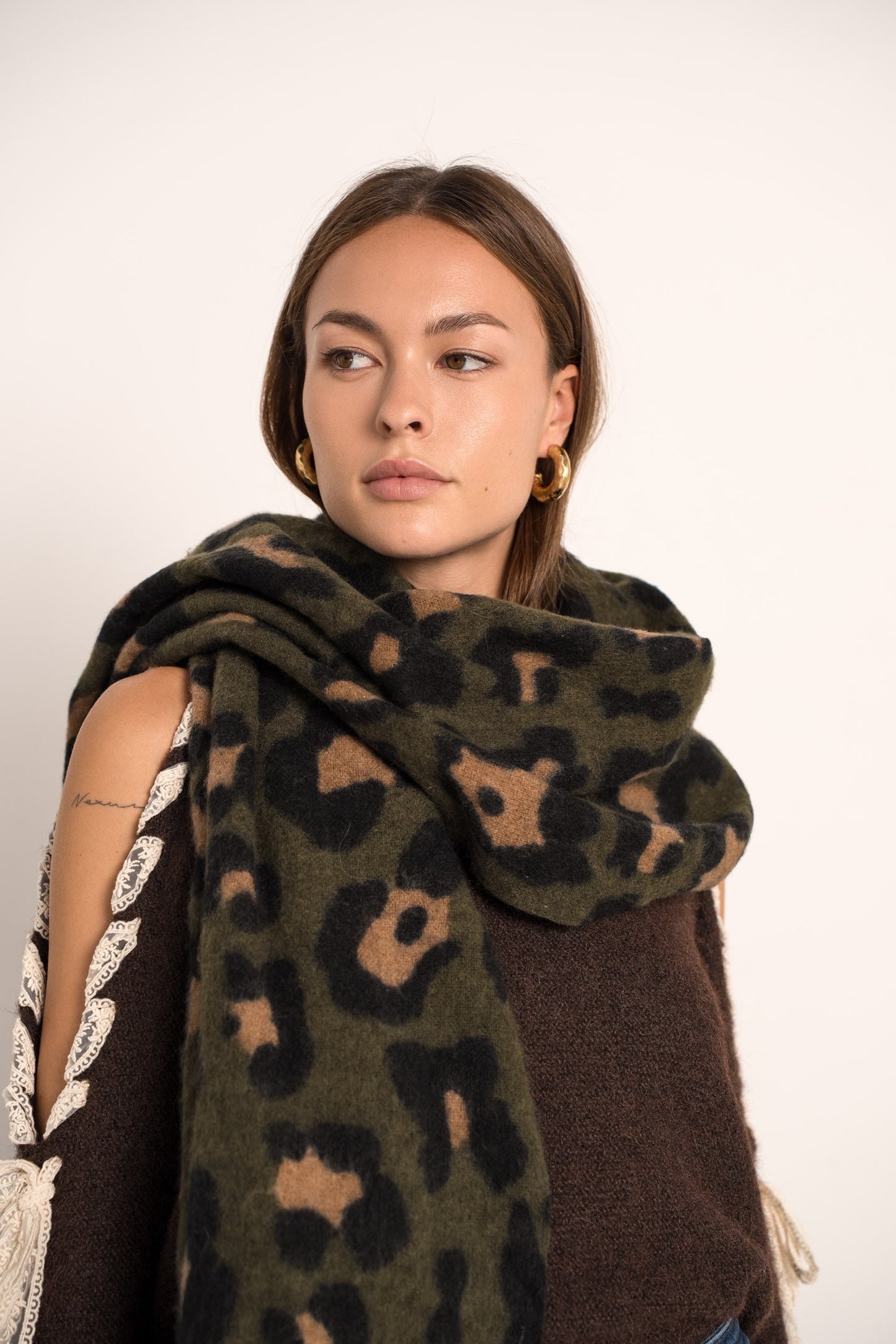 Écharpe Léopard Douce