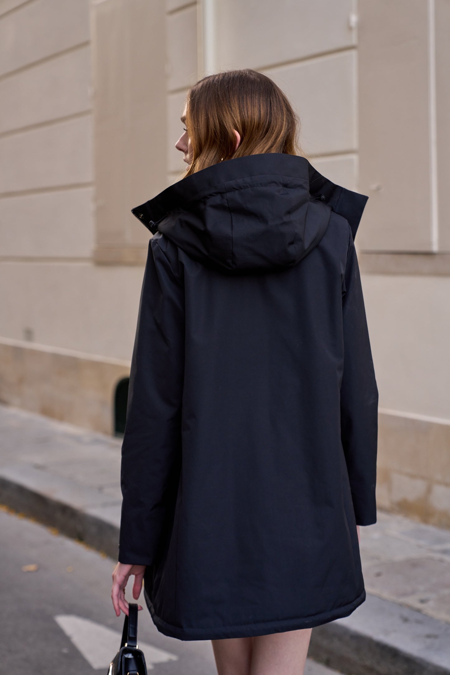 Parka Imperméable Fourré Bicolore