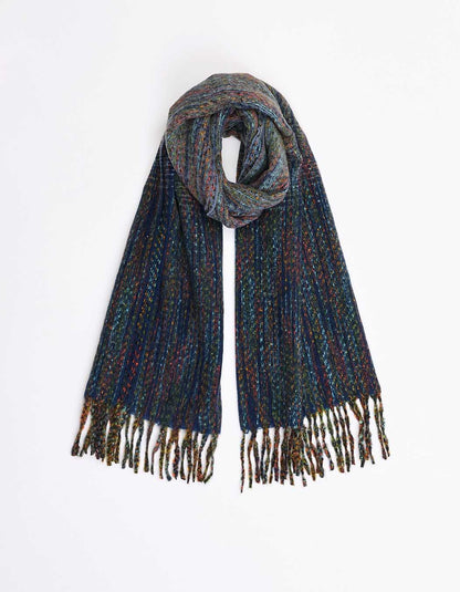 Écharpe Ananta coloris Marine La Fiancée du Mékong - Hippie Chic