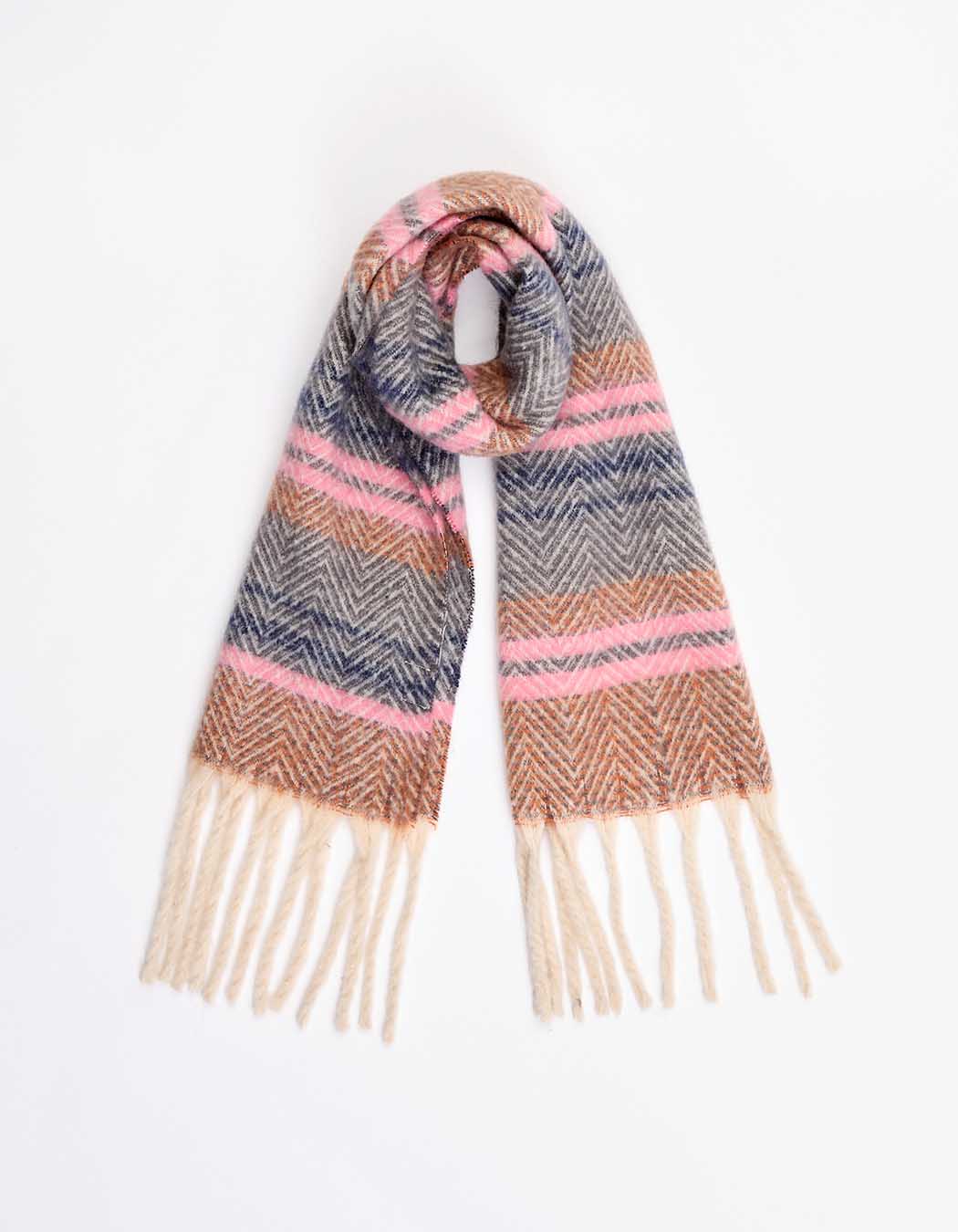 Écharpe Kundra Stripe, La Fiancée du Mékong - Hippie Chic