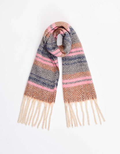 Écharpe Kundra Stripe, La Fiancée du Mékong - Hippie Chic