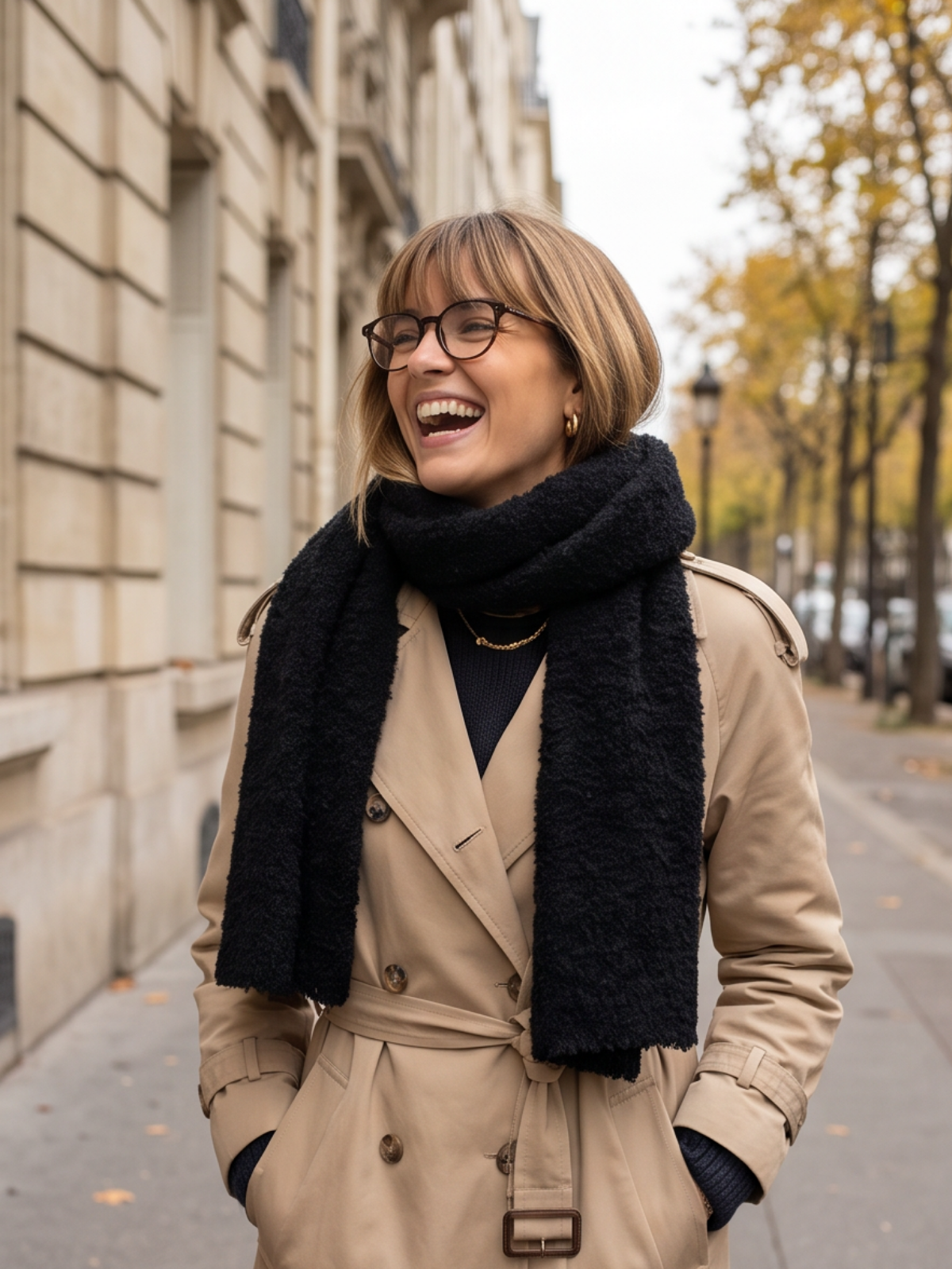 Écharpe Manon - Maille Chunky