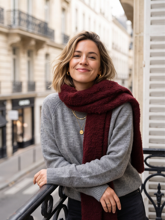Écharpe Manon - Maille Chunky