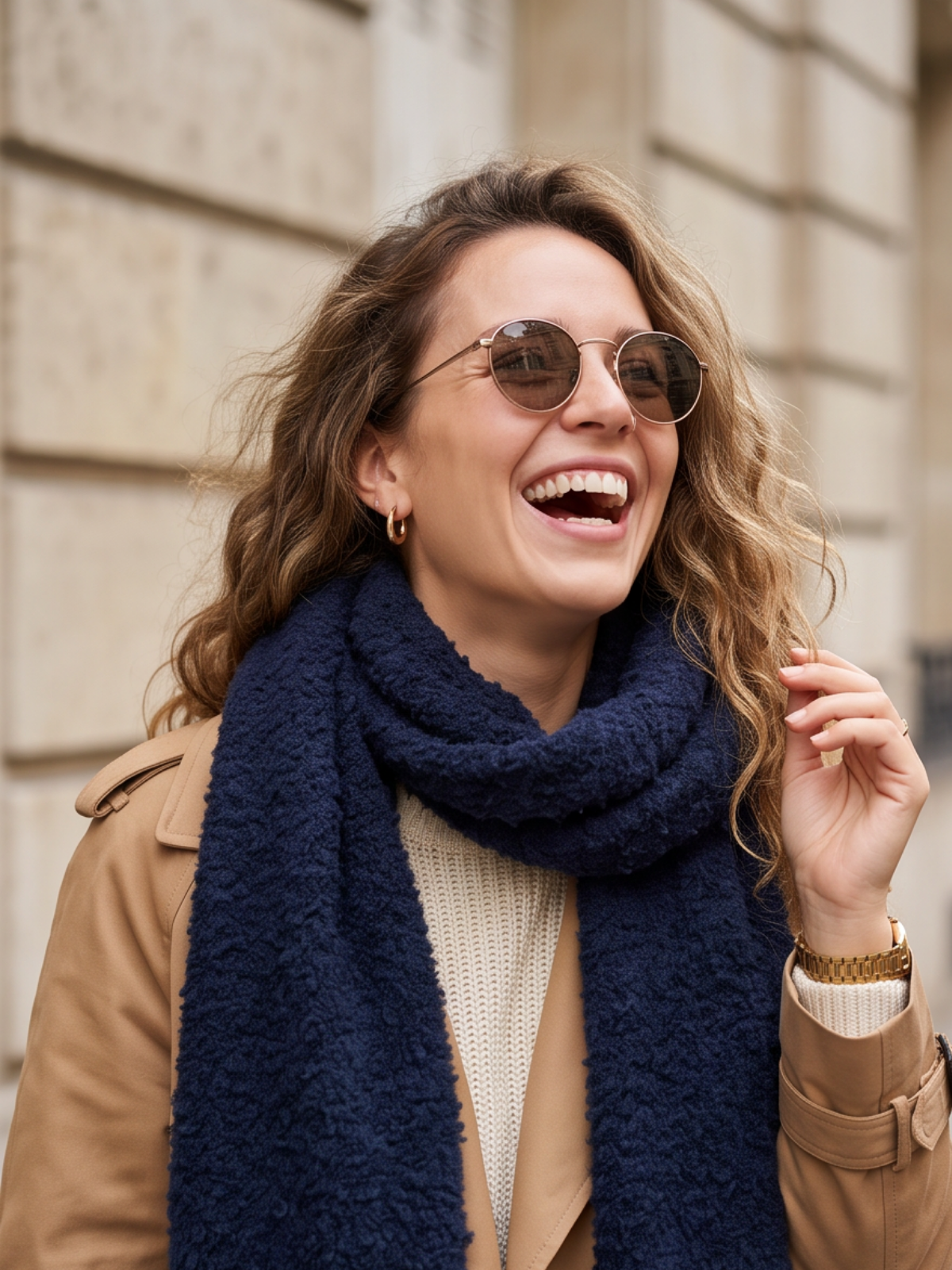 Écharpe Manon - Maille Chunky