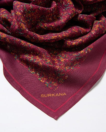 Écharpe Fleurs Surkana