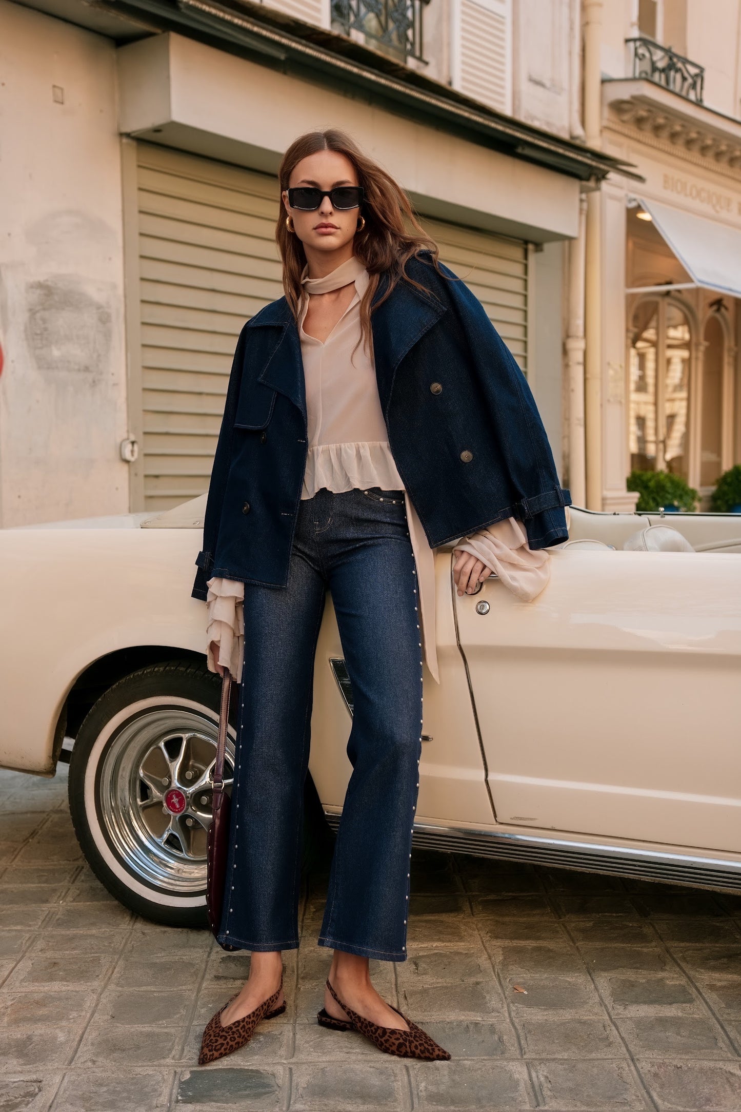 Veste Denim Oversize