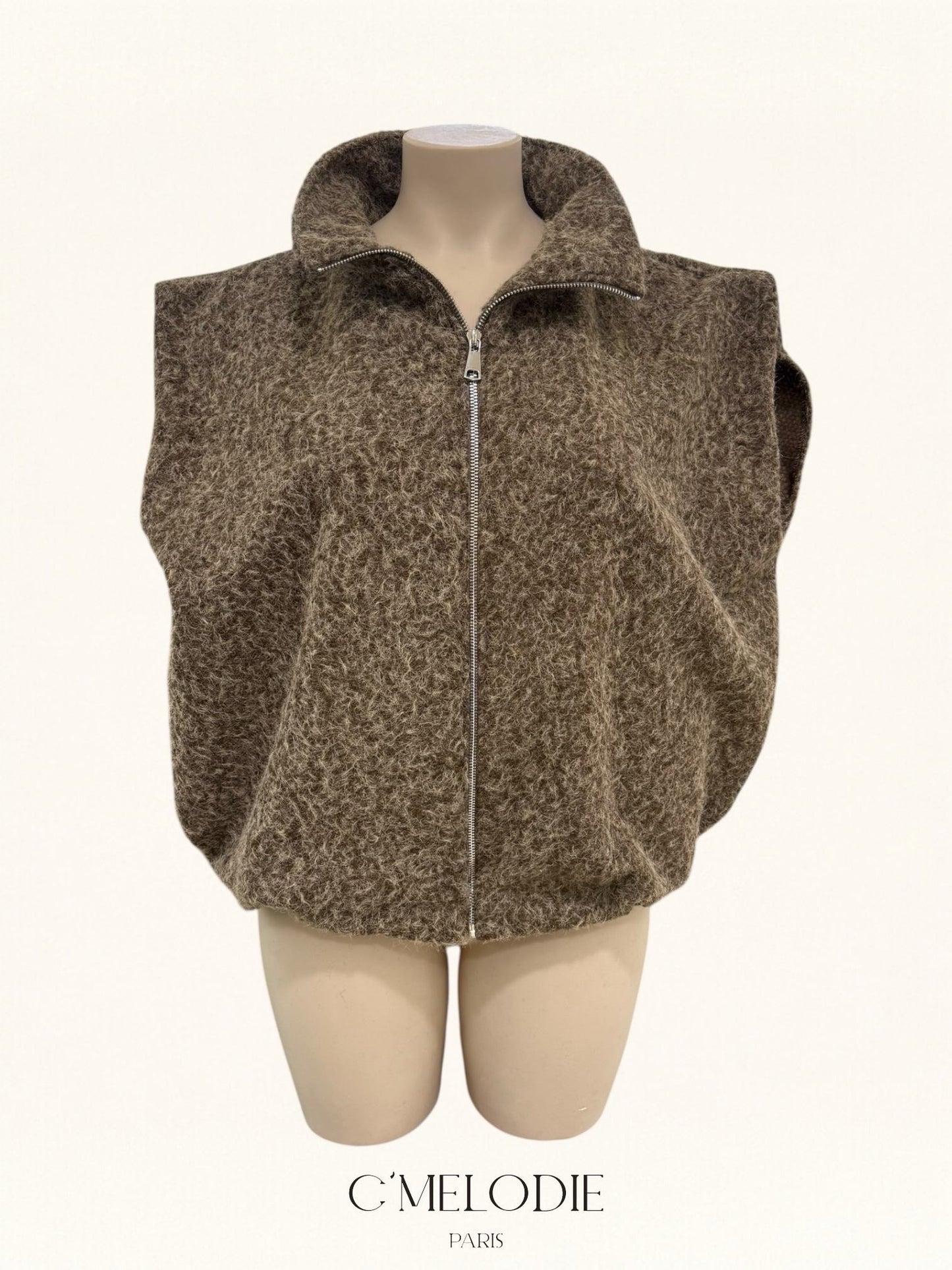 Veste Cosy Zippée - TU du 44 au 50