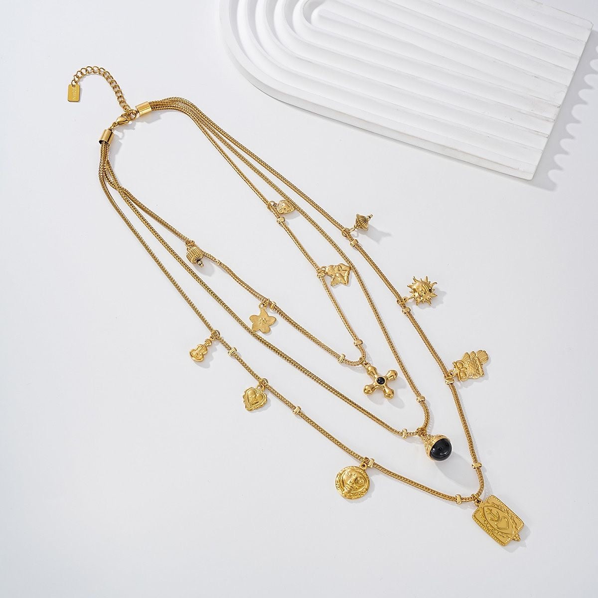 Collier Multi Chaînes