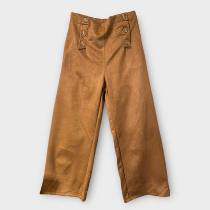 Pantalon à Pont Daim