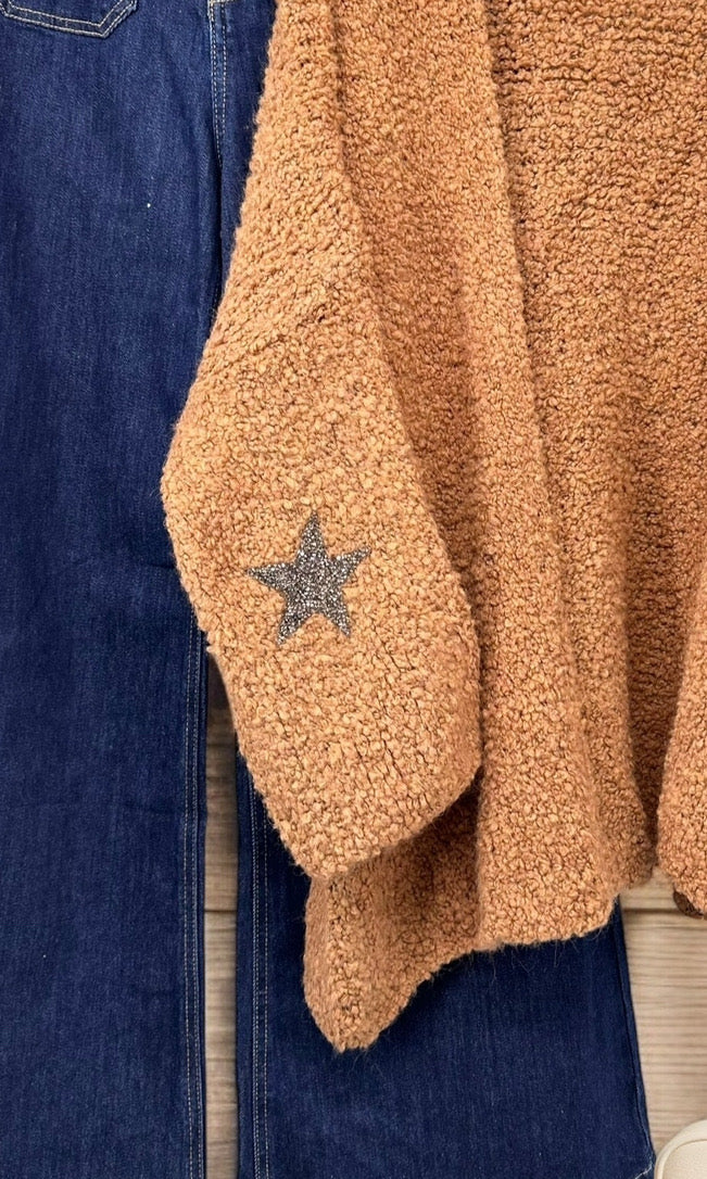 Gilet Doudou Manches Stars