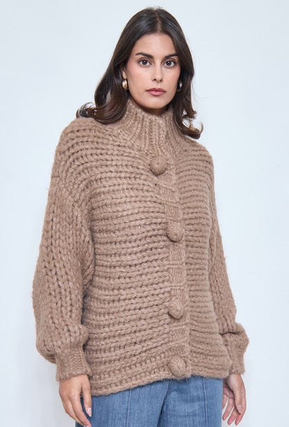Gilet Grosse Maille
