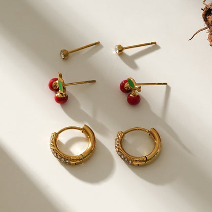 Boucles d'Oreilles "Mix & Match Fruitée"