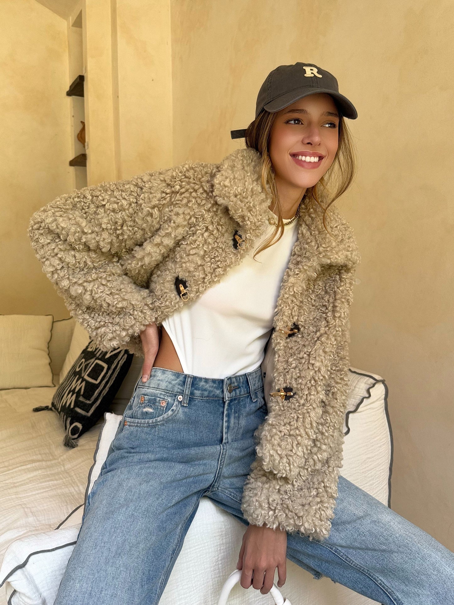 Veste Moumoute à Crochets