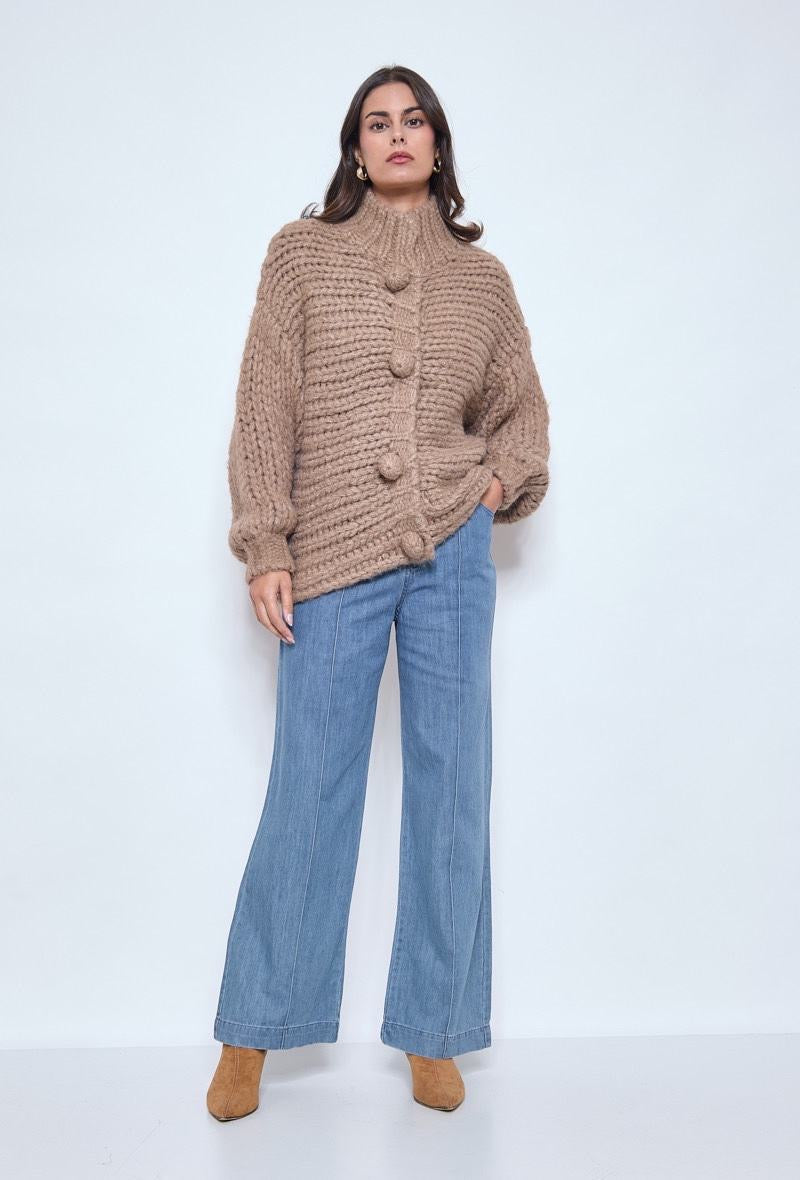Gilet Grosse Maille