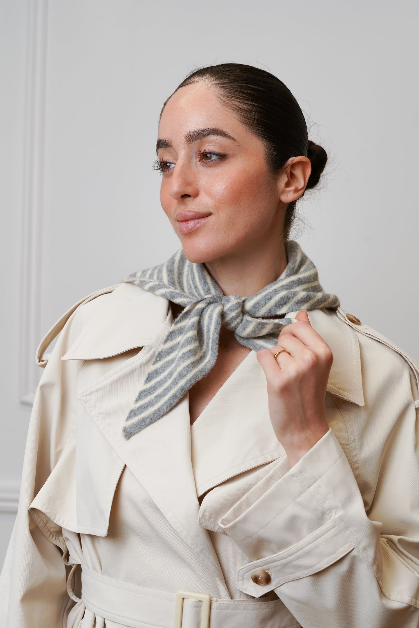 Écharpe Triangle Rayée