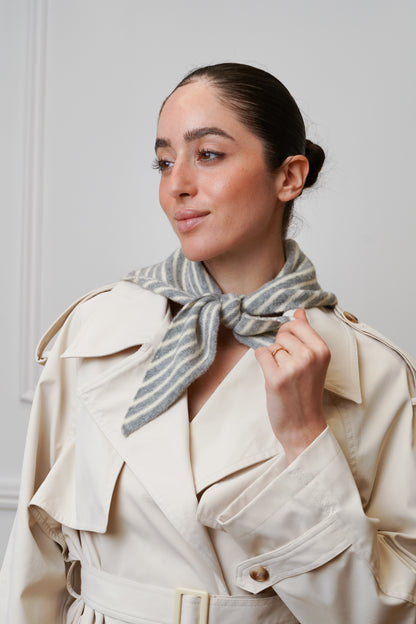 Écharpe Triangle Rayée