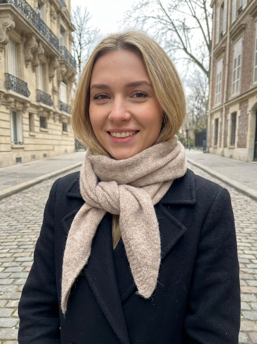 Foulard Victoire - Triangle Tricoté