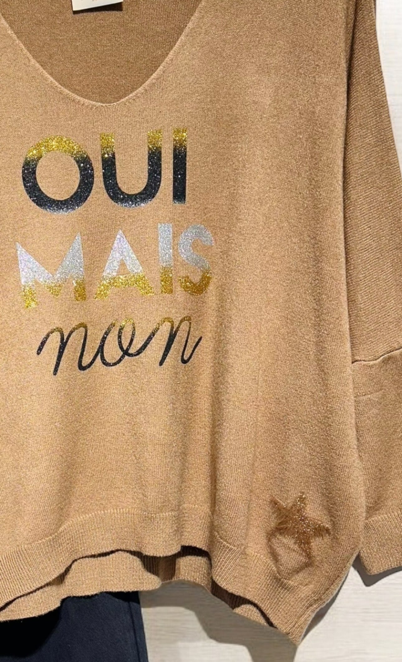 Pull Oui mais Non