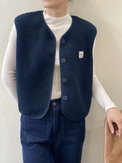 Gilet sans Manches Sherpa