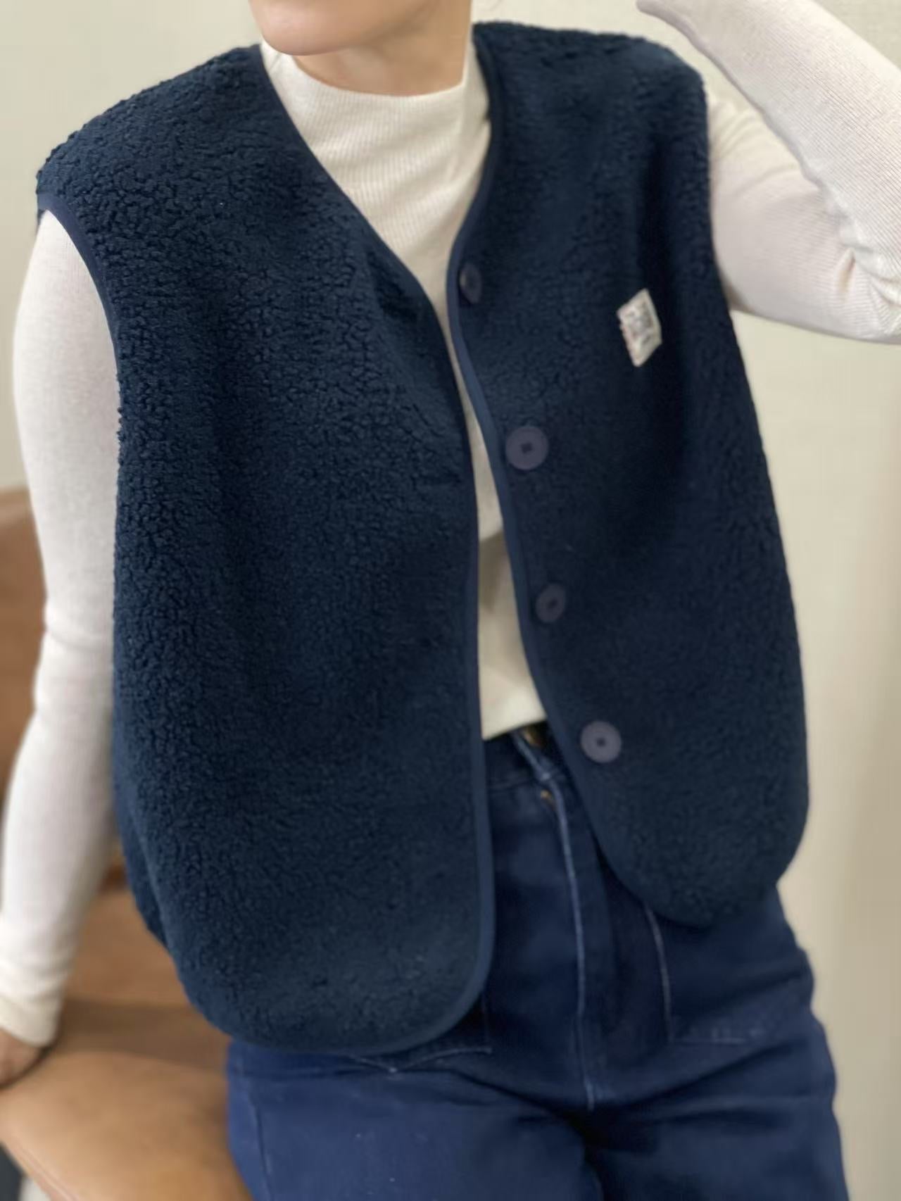 Gilet sans Manches Sherpa