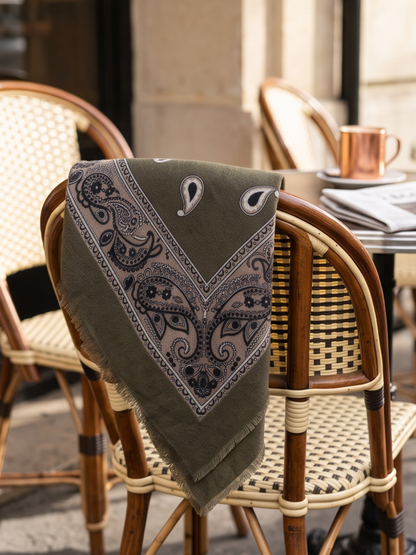 Foulard Carré Cachemire XL