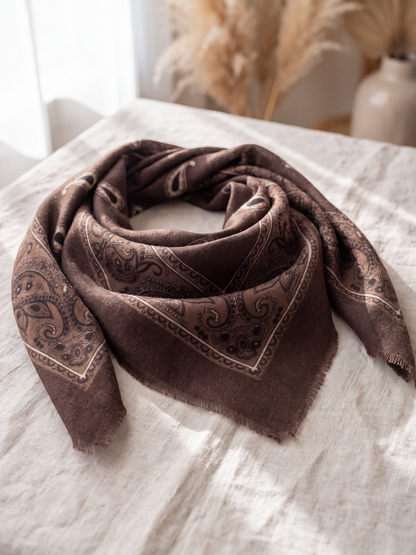 Foulard Carré Cachemire XL