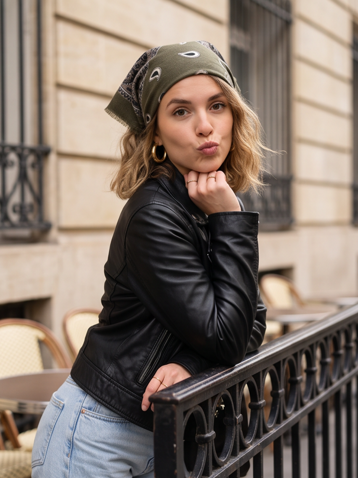 Foulard Carré Cachemire XL